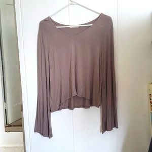 Promesa V-neck long sleeve top